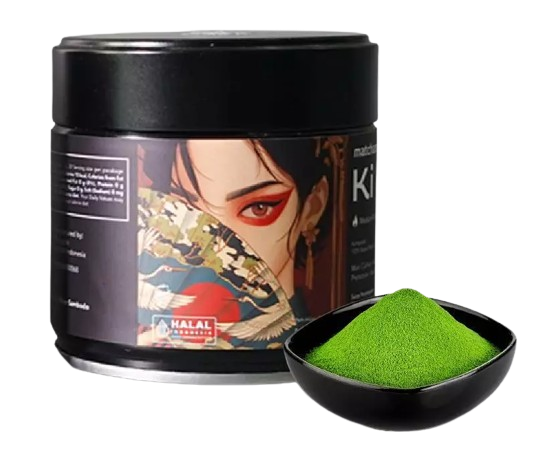 Untuk diseduh langsung tanpa campuran, utamakan pure matcha ceremonial grade