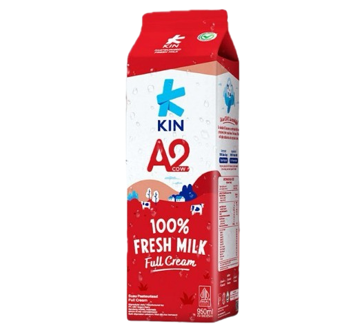 Jika orang dewasa atau anak ≥2 tahun berat badan kurang, pilih susu pasteurisasi full cream