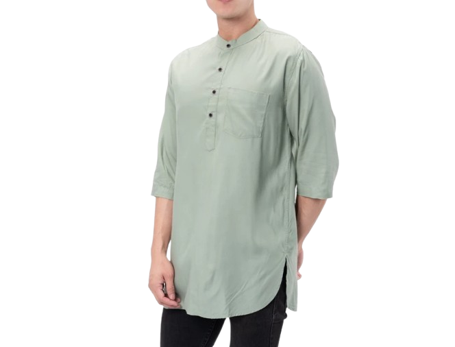 Lengan 3/4, untuk tampilkan kesan semiformal