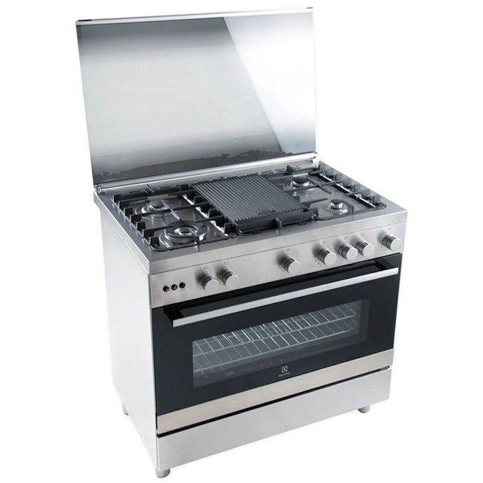 Free standing, biasanya dilengkapi oven