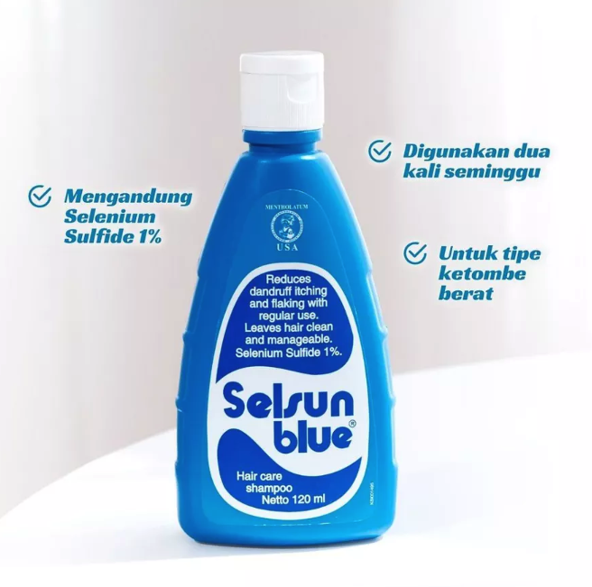 Meski digunakan untuk anak, tetap utamakan sampo anti-jamur dengan ketoconazole 2% atau selenium disulfida untuk bantu atasi infeksi jamur