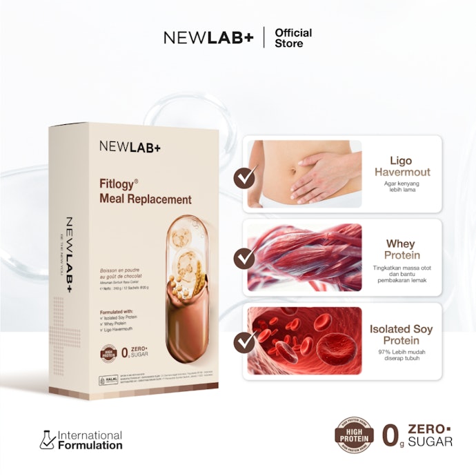 Jika memiliki intoleransi laktosa, konsultasikan kebutuhan sebelum memilih meal replacement