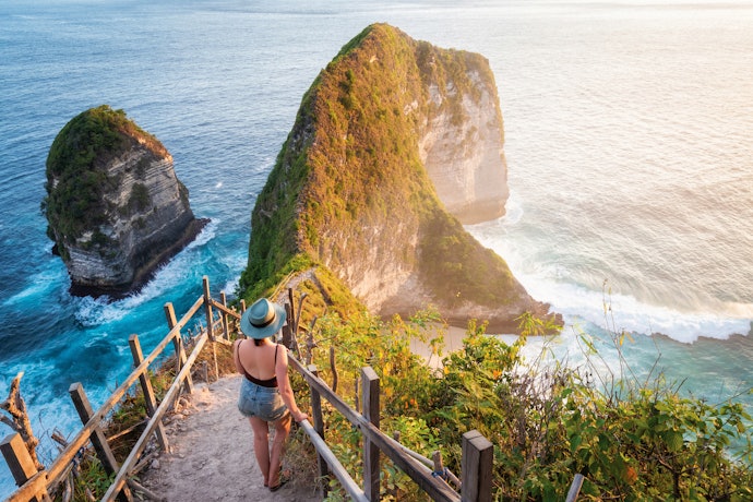 Nusa Penida barat, wisata pantai yang cantik dan sedang hits