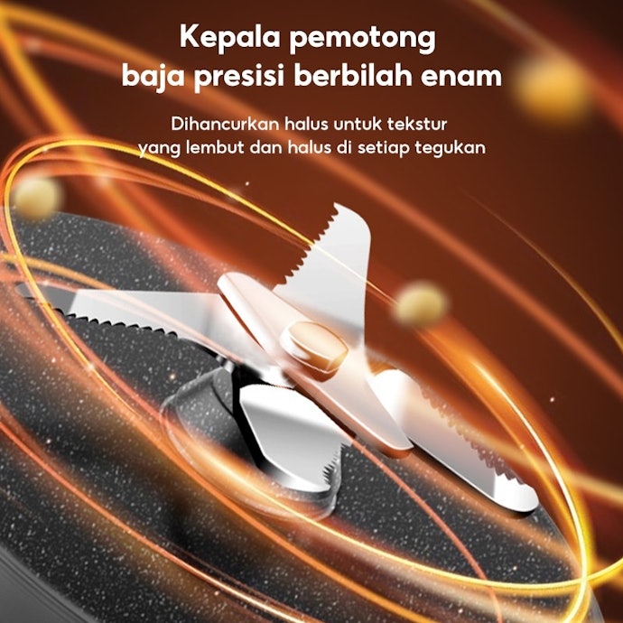 Wave blade: Bisa dipakai untuk menghaluskan bumbu kering yang berasal dari rempah kering, seperti lada dan ketumbar