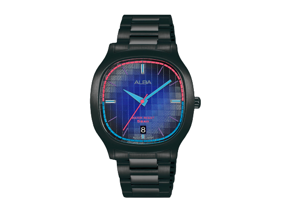 Tokyo Neon: Warna neon pada jarum jam membuatnya stunning