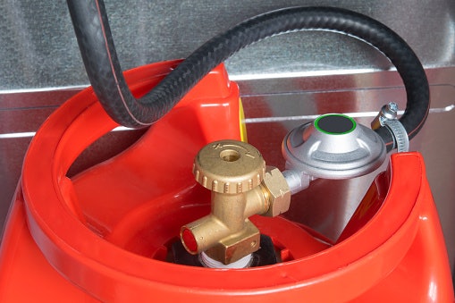 Kompor gas LPG, varian paling mudah ditemui