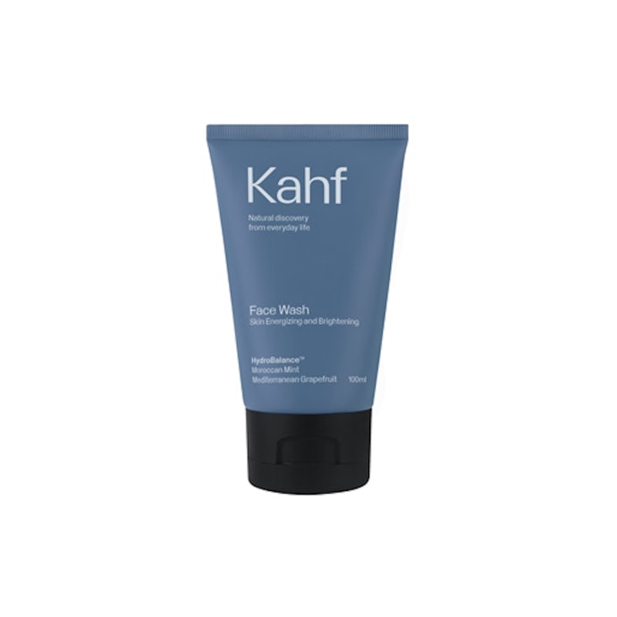 Untuk mengatasi kulit kusam, pertimbangkan sabun Kahf yang diperkaya Mediterranean grapefruit