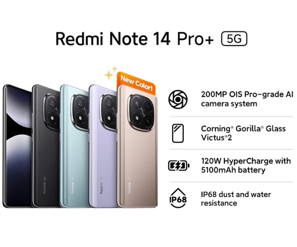 Xiaomi Redmi Note 14 Pro+ 5G: Kamera utama dibekali sensor besar dan resolusi tinggi