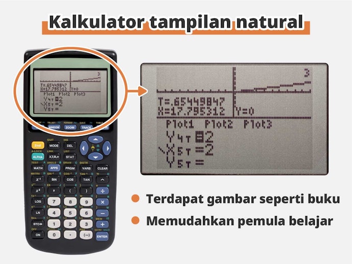 Tampilan natural yang mudah digunakan oleh pemula