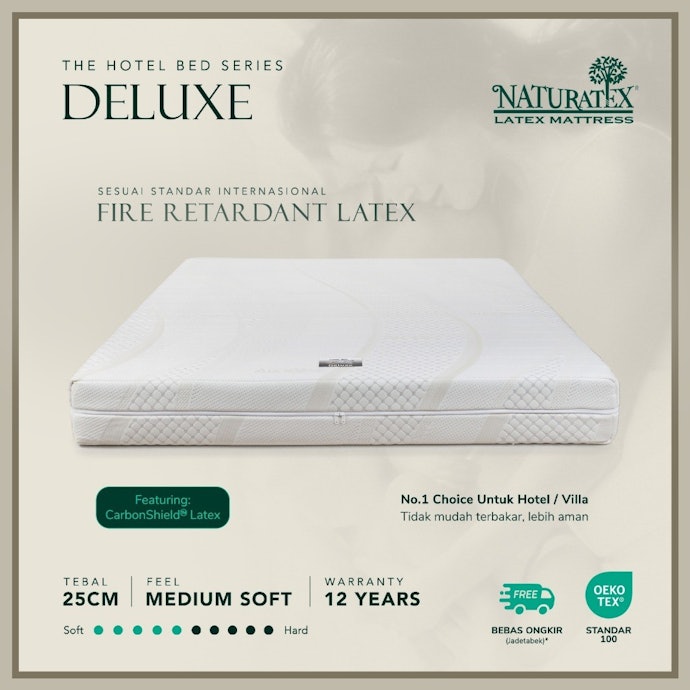 Kasur latex: Enzel, Naturetex, dan Dunlopillo