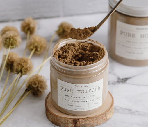 Powder, tipe hojicha tea yang paling mudah diolah