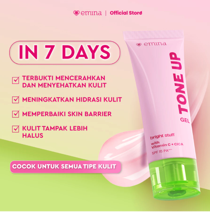 Jika Anda mencari tone up cream untuk kulit sensitif dan berjerawat, utamakan yang formulanya ringan