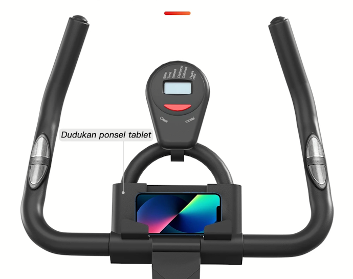 Untuk Anda yang masih pemula, fitur layar pengukur kalori dan heart rate sudah cukup