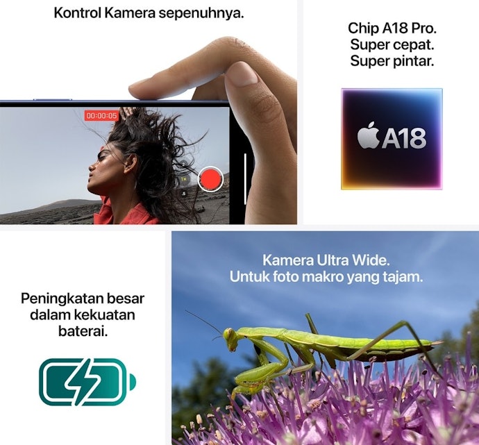 iPhone 16 Series: AI on-device dan kamera ultra lebih canggih