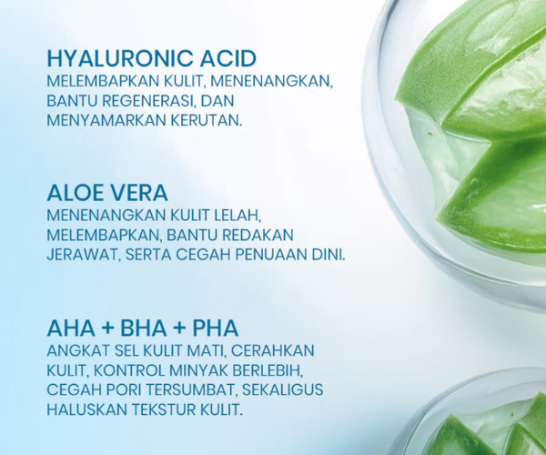 Untuk pemula dengan kulit sensitif: Peeling gel yang mengandung BHA (salicylic acid) ≤2%