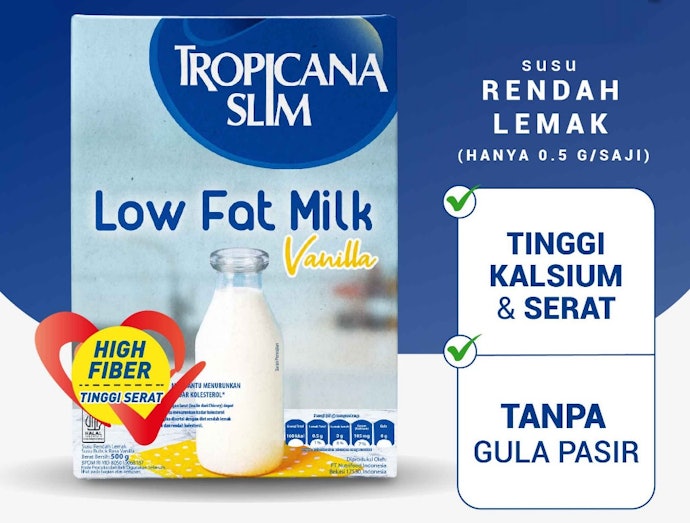 Susu rendah lemak tinggi kalsium: Dapat mendukung tekanan darah dan jantung yang lebih sehat