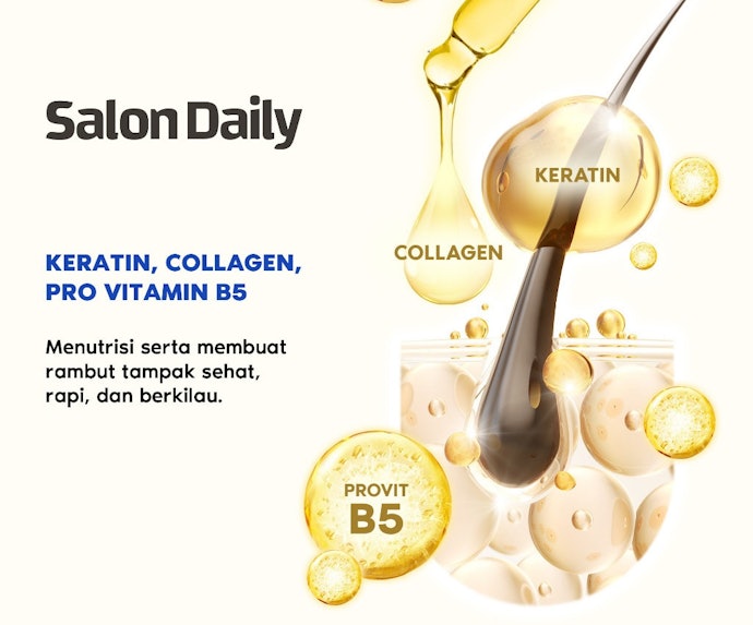 Jika rambut kering atau rusak: Cari produk dengan label moisturizing atau nourishing