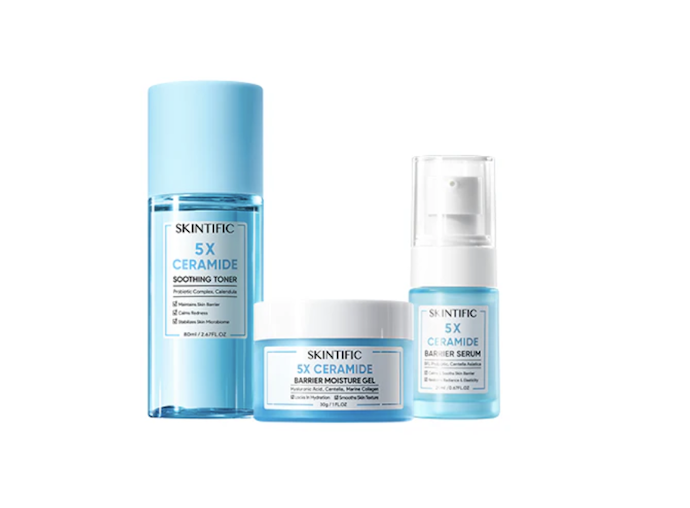 Untuk memperbaiki dan melindungi skin barrier: Paket Repair Barrier set