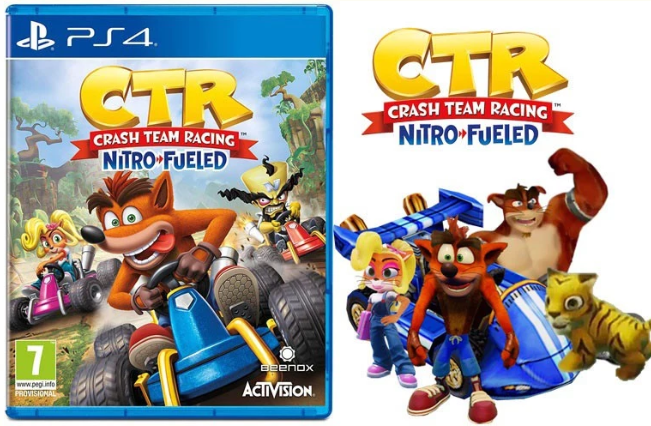Game multiplayer seperti Crash Team Racing dan Tekken cocok untuk main bersama keluarga