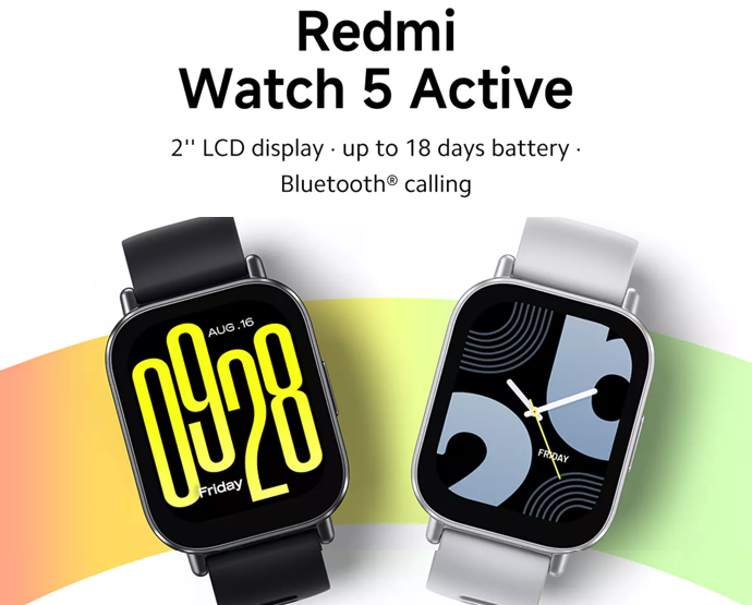 Versi Active, seperti Redmi Watch 5 Active