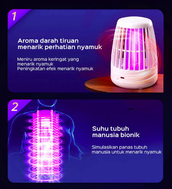 Pemancar karbon dioksida, menambah daya tarik bagi nyamuk