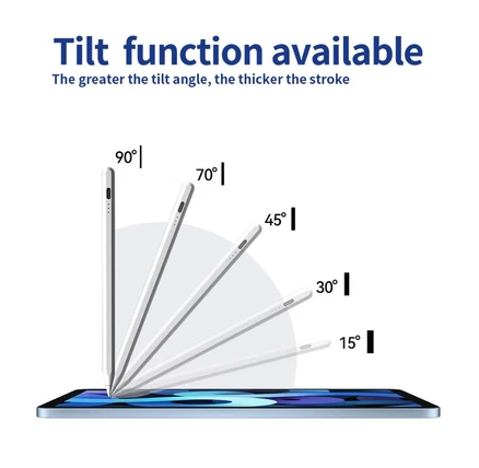 Tilt function, mendeteksi sudut dan kemiringan pena