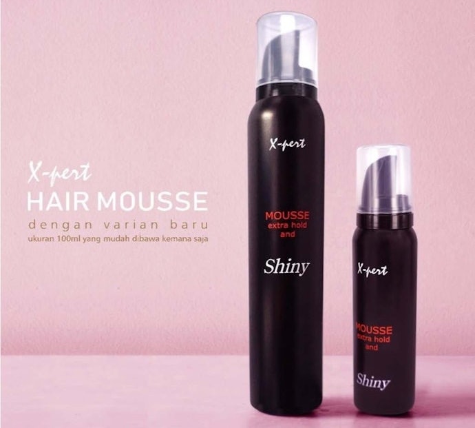 Hair mousse: Untuk tampilan bervolume dan natural