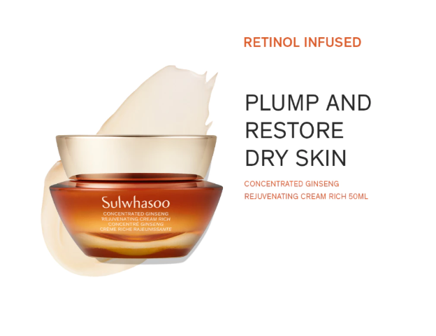 Sulwhasoo, menggunakan ekstrak ginseng Korea untuk produk antiaging