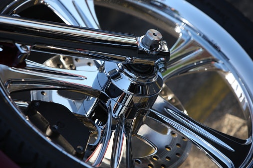 Velg cast wheel, cocok untuk jalanan kota yang halus