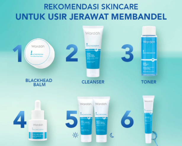 Untuk pemilik kulit berjerawat: Gunakan Wardah skincare seri Acnederm