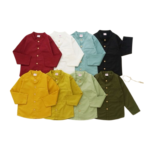 Baju koko anak lengan pendek yang memudahkan pergerakan, cek merek Ziel Kids dan MINI COTTONS