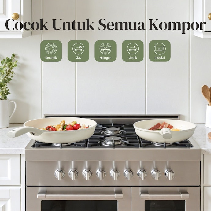 Redchef: Tahan suhu tinggi dan bisa digunakan di semua jenis kompor