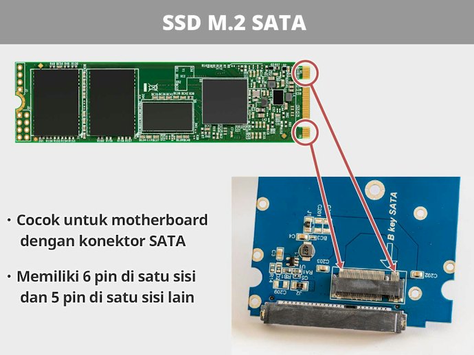SATA, stabil dan dapat dipasang pada hampir semua jenis motherboard