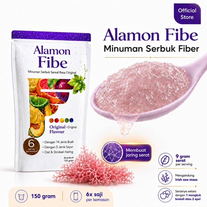 Untuk ibu menyusui, utamakan fiber drink dengan kandungan psyllium husk