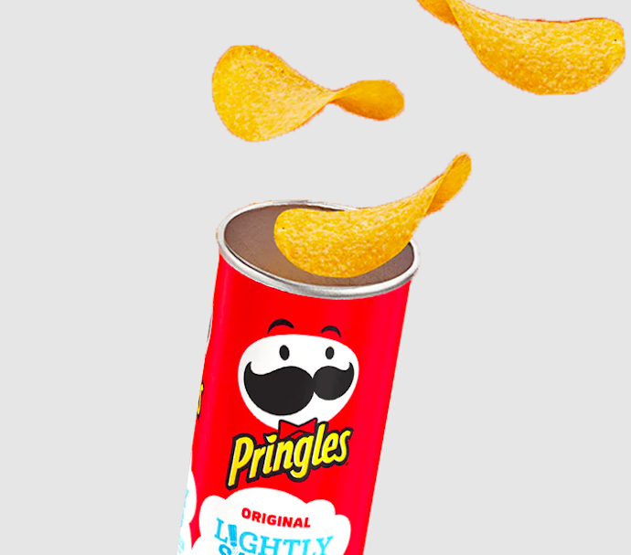 Pringles: Keripik kentang dalam kemasan tabung
