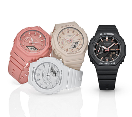Kombinasi analog dan digital, koleksi terbanyak dari G-Shock