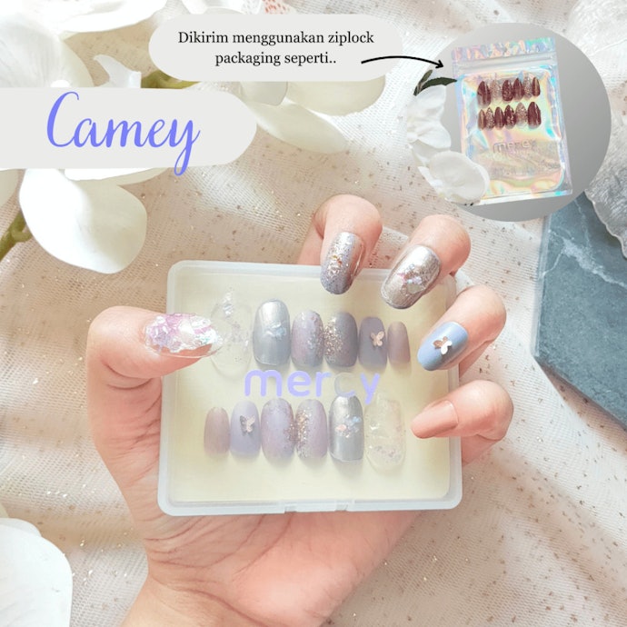 Mercybeauty: Alternatif kuku palsu wedding dengan tema lebih spesifik