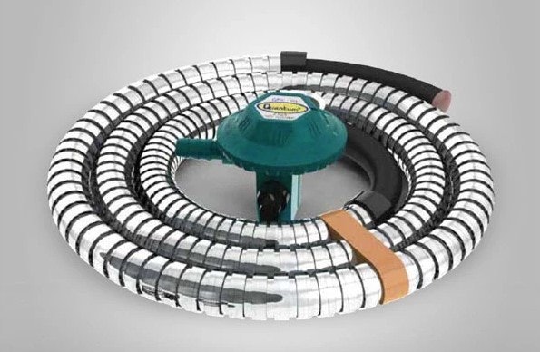 Spiral, mengamankan karet gas dari gigitan tikus