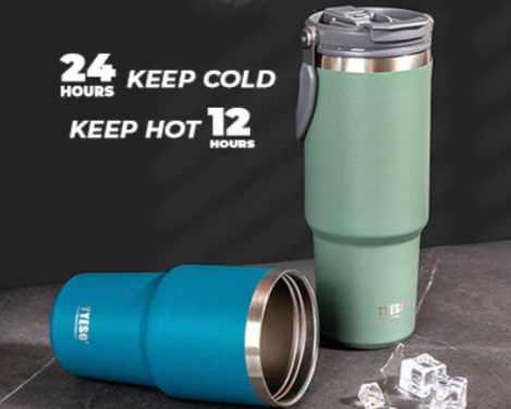 Utamakan tumbler yang vacuum insulated untuk ketahanan panas dan dingin yang lama