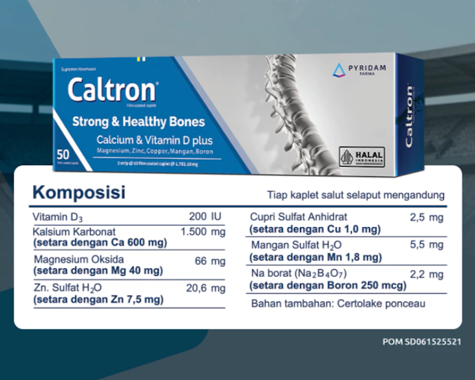 Untuk lansia, ibu hamil, dan ibu menyusui, silakan pilih suplemen kalsium dengan kadar 600 mg atau lebih