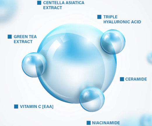 Untuk menyamarkan noda hitam bekas jerawat, kombinasikan dengan bahan brightening, seperti vitamin C, glutathione, arbutin, dan tranexamic acid