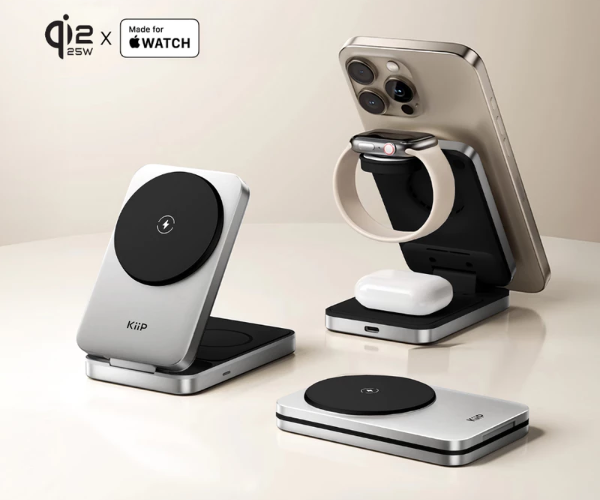 KiiP: Wireless charger 3-in-1 dengan harga terjangkau