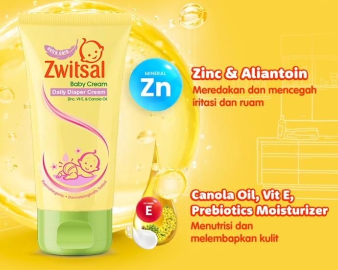 Gatal karena ruam popok: Prioritaskan salep gatal dengan kandungan zinc oxide