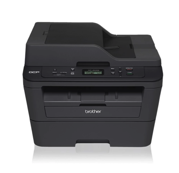 Untuk internal kantor dengan kebutuhan dokumen sedang, cari yang bisa scan dan print sekaligus serta dilengkapi Wi-Fi seperti Brother DCP-B7535DW atau Brother DCP-L2540DW