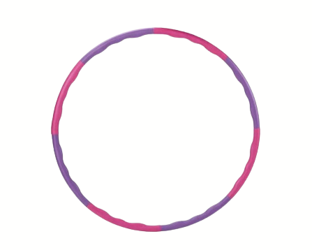 Hula hoop bergelombang: Mendukung program penurunan berat badan