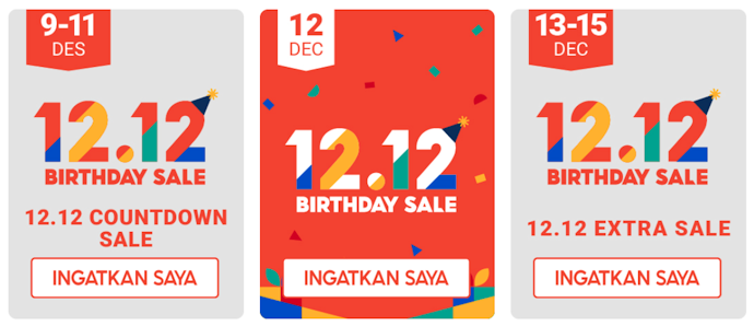 Promo Puncak, belanja dengan keuntungan maksimal