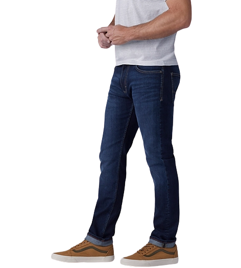 Tapered fit, tampilkan siluet yang elegan