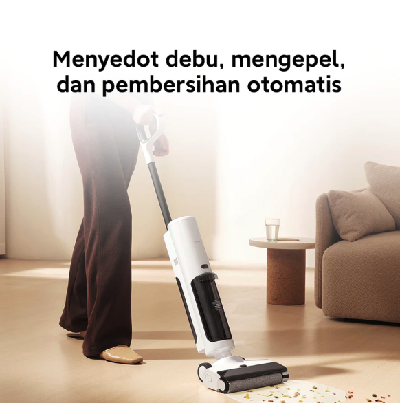 Jika ingin lebih praktis, pertimbangkan juga vacuum cleaner 3-in-1 dengan kemampuan self-cleaning