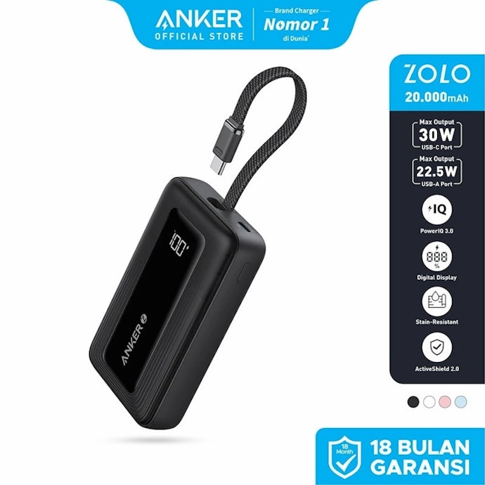 Anker, terkenal aman berkat berbagai sistem keamanan