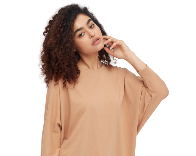 Dolman, kaos model batwing yang adem